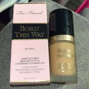 Too faced undetectable medium-full coverage foundation
